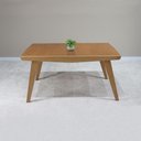 Ver imagem 7 de Mesa de Jantar Extensivel 113 ou 164 Cm Madeira Pinhao Nacc Pinhao