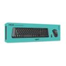 Kit Teclado + Mouse sem Fio Mk220 920-004431 Preto Logitech - 2