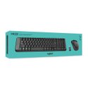 Ver imagem 2 de Kit Teclado + Mouse sem Fio Mk220 920-004431 Preto Logitech