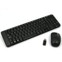 Ver imagem 1 de Kit Teclado + Mouse sem Fio Mk220 920-004431 Preto Logitech