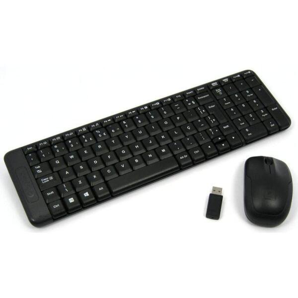 Kit Teclado + Mouse sem Fio Mk220 920-004431 Preto Logitech - 3