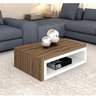 Mesa de Centro Retangular em MDF Sicília Espresso Móveis - 1