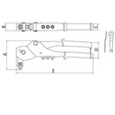 Ver imagem 4 de Rebitador Cabeça Giratória 12" Tramontina Pro Tramontina