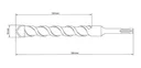 Ver imagem 5 de Broca Sds Plus 16 X 160 Mm Aço Especial 43148134 Tramontina