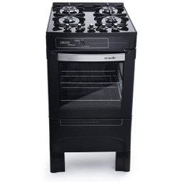 Fogão 4 Bocas Piacere Vetro Plus Automático Mueller Bivolt - 3 Fogão 4 Bocas Piacere Vetro Plus Automático Mueller Bivolt - 3