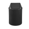 Lixeira Plástica Tampa Vai-vem 12 Litros Preto - 1