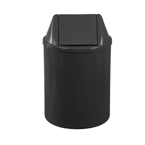 Lixeira Plástica Tampa Vai-vem 12 Litros Preto