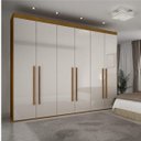 Ver imagem 1 de Guarda-Roupa Casal 6 Portas 6 Gavetas Conquista 