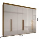 Ver imagem 3 de Guarda-Roupa Casal 6 Portas 6 Gavetas Conquista 