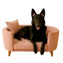 Ver imagem 3 de Sofá Caminha Grande Porte Pet Luxo em Sued Premium:rosê