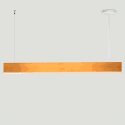 Lustre Madeira Retangular Linear Led Integrado 98cm -snk 04 - 5