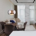 Ver imagem 2 de Lustre Pendente Cristal Legítimo K9 Luminária 28cm Cromado