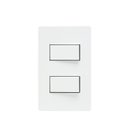 Ver imagem 1 de 2 Interruptores Paralelos 4x2 10a Branco Infiniti Margirius Cor:branco