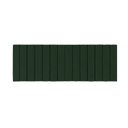 Ver imagem 2 de Cabeceira Viuva ou Solteirão Palito Estofada Suspensa para Quarto - 128 Cm - Verde Musgo Suede