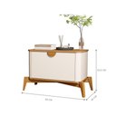 Ver imagem 3 de Jogo Mesa de Cabeceira Liepzig Off White Nature