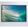Quadro Ondas - 120x80 - Vidro Impresso - 7