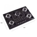 Ver imagem 3 de Cooktop 5 Bocas à Gás Automático Clarice Eletrodomésticos