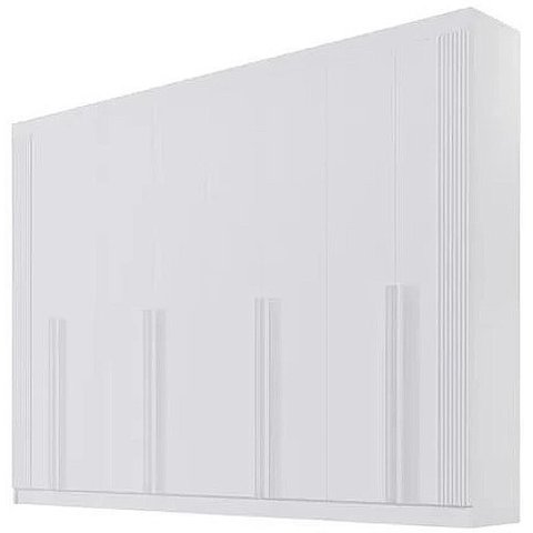 Guarda Roupa Daymond Casal 8 Portas 8 Gavetas D Doro Cor Branco