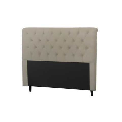 Cabeceira Imperatriz 1000 Plus Casal 1400mm Linho Cru - Simbal