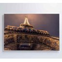 Ver imagem 5 de Quadro Torre Eiffel Iluminada - 90x60 - Adesivo Fotográfico