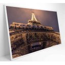 Ver imagem 4 de Quadro Torre Eiffel Iluminada - 90x60 - Adesivo Fotográfico