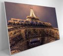 Ver imagem 6 de Quadro Torre Eiffel Iluminada - 120x80 - Tecido Canvas