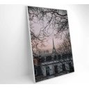 Ver imagem 6 de Quadro Torre Eiffel Neblina - 40x60 - Vidro Impresso