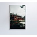 Ver imagem 3 de Quadro Templo Japonês - 40x60 - Adesivo Fotográfico