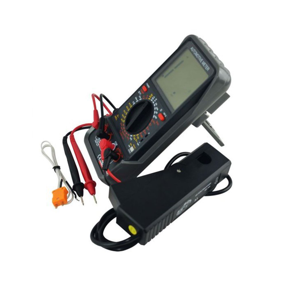 Kit 2 Multímetro Digital Automotivo Com Garra Indutiva Cat Ii 600v Mda-240 Portátil Com Capa - 4