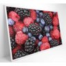 Quadro Frutas Vermelhas - 90x60 - Adesivo Fotográfico - 2