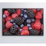 QUADRO FRUTAS VERMELHAS - 90x60 - Adesivo fotográfico - 7