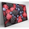 Quadro Frutas Vermelhas - 90x60 - Adesivo Fotográfico - 6