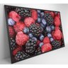 Quadro Frutas Vermelhas - 90x60 - Adesivo Fotográfico - 5