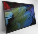 Ver imagem 5 de Quadro Penas Verdes - 120x80 - Tecido Canvas