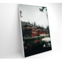 Ver imagem 6 de Quadro Templo Japonês - 60x90 - Tecido Canvas