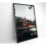 QUADRO TEMPLO JAPONÊS - 60x90 - Tecido Canvas - 8