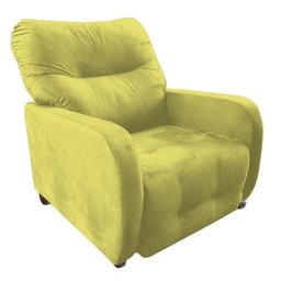 Poltrona Do Papai & Mamae Reclinavel Império Amarelo - Móveis Aguias - 2