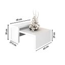 Ver imagem 3 de Mesa de Centro em MDF Trentino Espresso Móveis