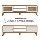 Ver imagem 5 de Conjunto para Sala com Rack e Buffet Charlotte Artely Cinamomo-off White