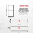 Ver imagem 2 de Prateleira Suspensa Estilo Industrial Moderna Escritório