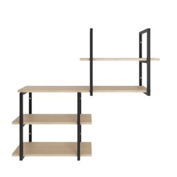 Prateleira Suspensa Estilo Industrial Moderna Escritório - 5
