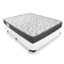 Ver imagem 1 de Cama Box Casal + Colchão de Espuma D33 - Ortobom - Iso 100 138cm Branco