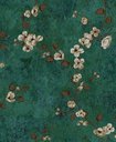 Ver imagem 1 de Papel de Parede Seven Florido Verde com Marrom