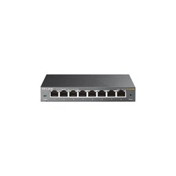 Switch Easy Smart Gigabit de 8 Portas 10-100-1000 Tl-sg108e Smb - 1