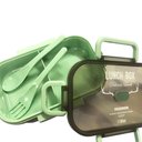 Ver imagem 2 de Marmita Lancheira Adulto Divisoria 1100ml Microondas Pote