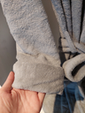 Ver imagem 3 de Roupão Masculino em Manta Microfibra Zono Enxovais Cinza Claro - M