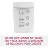 VENTILADOR DE TETO ALISEU SLIM BRANCO PLUS COM CONTROLE REMOTO E CONTROLE DE PAREDE 127v - 5