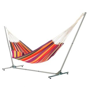 Suporte Desmontável Para Rede Saro 310x140cm Zinco