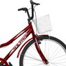 Bicicleta Aro 26 Ultra Bikes Tropical Summer V-Break Vermelha - 3