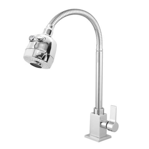 Torneira Cozinha Mesa Quadrada 4169 Gourmet Ducha Cr C-65